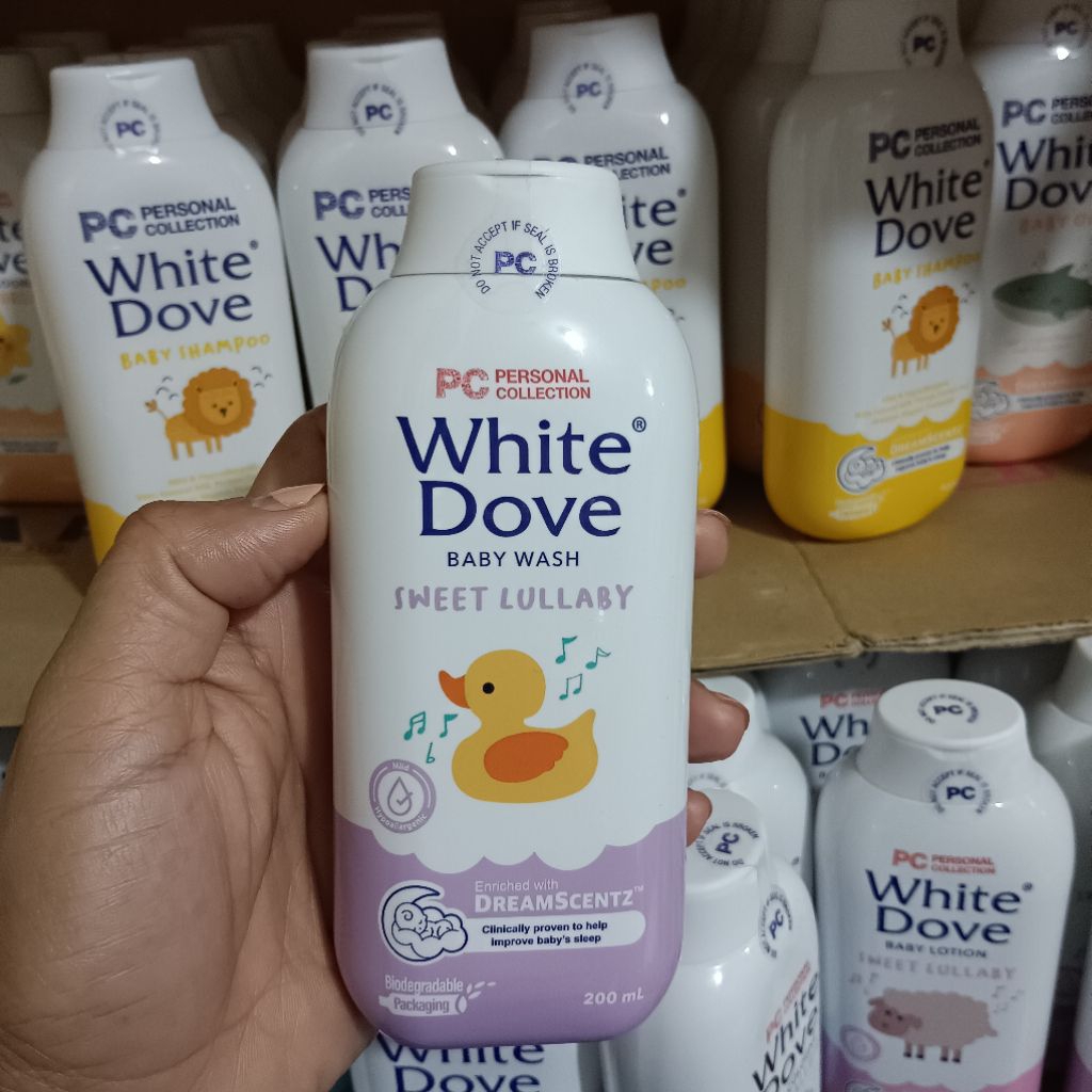 Personal Collection White Dove Baby Wash, Shampoo, Lotion 500ml