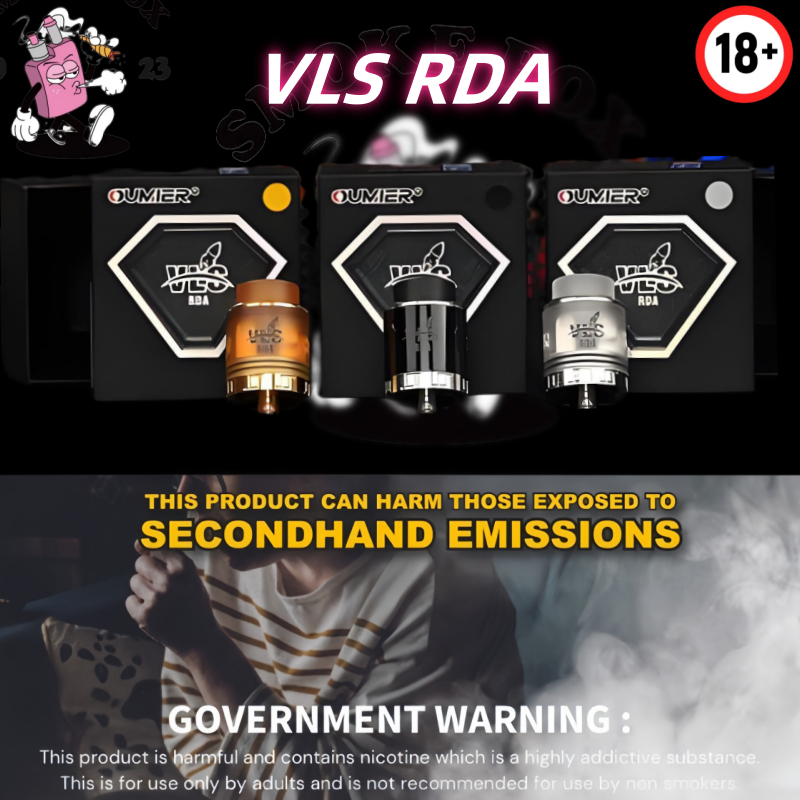 oumer VLS RDA atomizer pod 100% legal Sent within 24 hours | Shopee ...