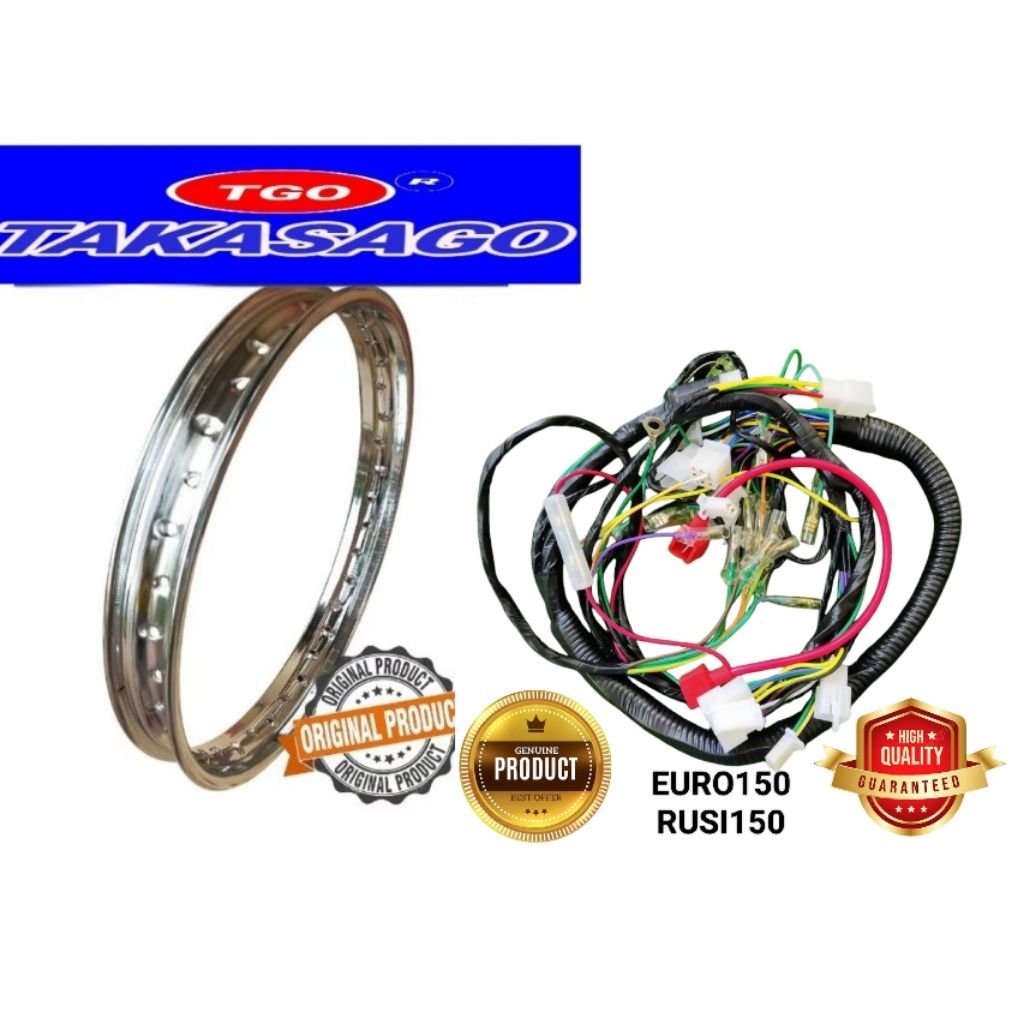 Wire harness and rim original | Shopee Philippines