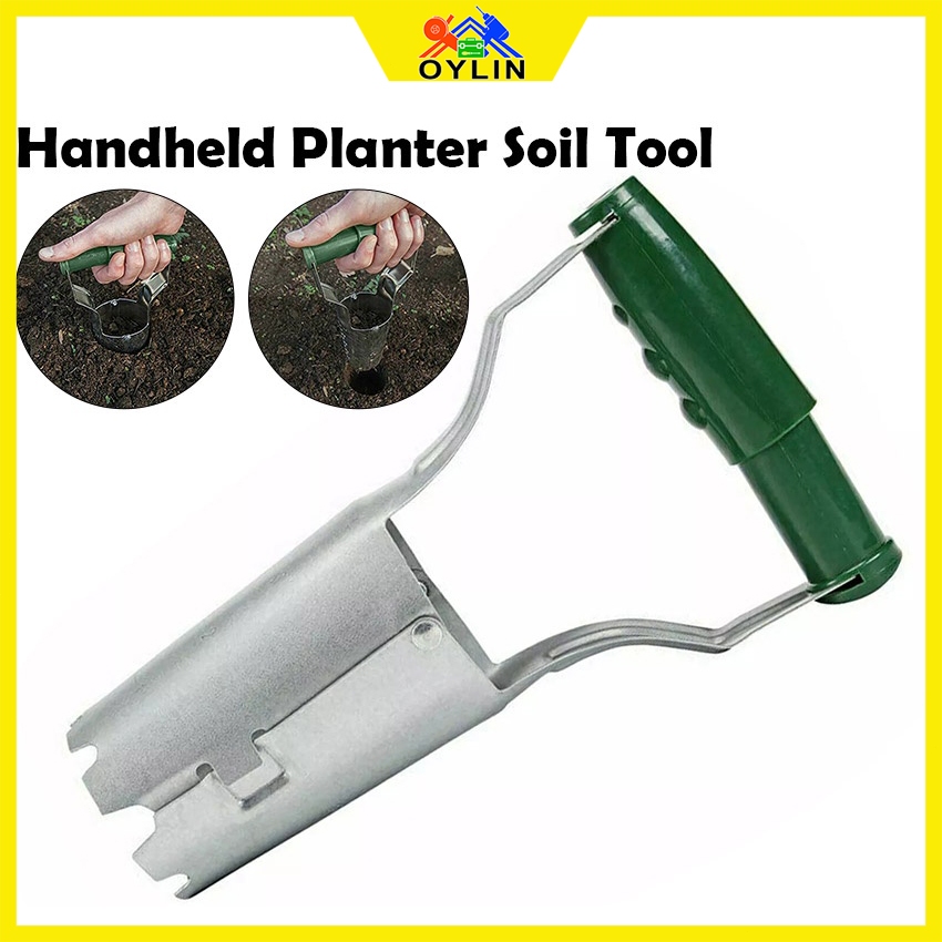 Vegetable Seedling Tube Planting Transplanter Garden Handheld Seedling ...