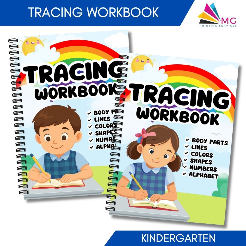Kindergarten Tracing Workbook | Shopee Philippines