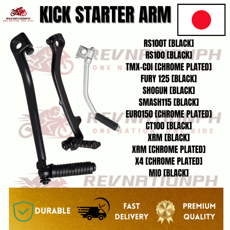 MOTORCYCLE KICK STARTER ARM ASSY SHAFT KIT TMX-CDI/ RS100/ FURY 125 ...