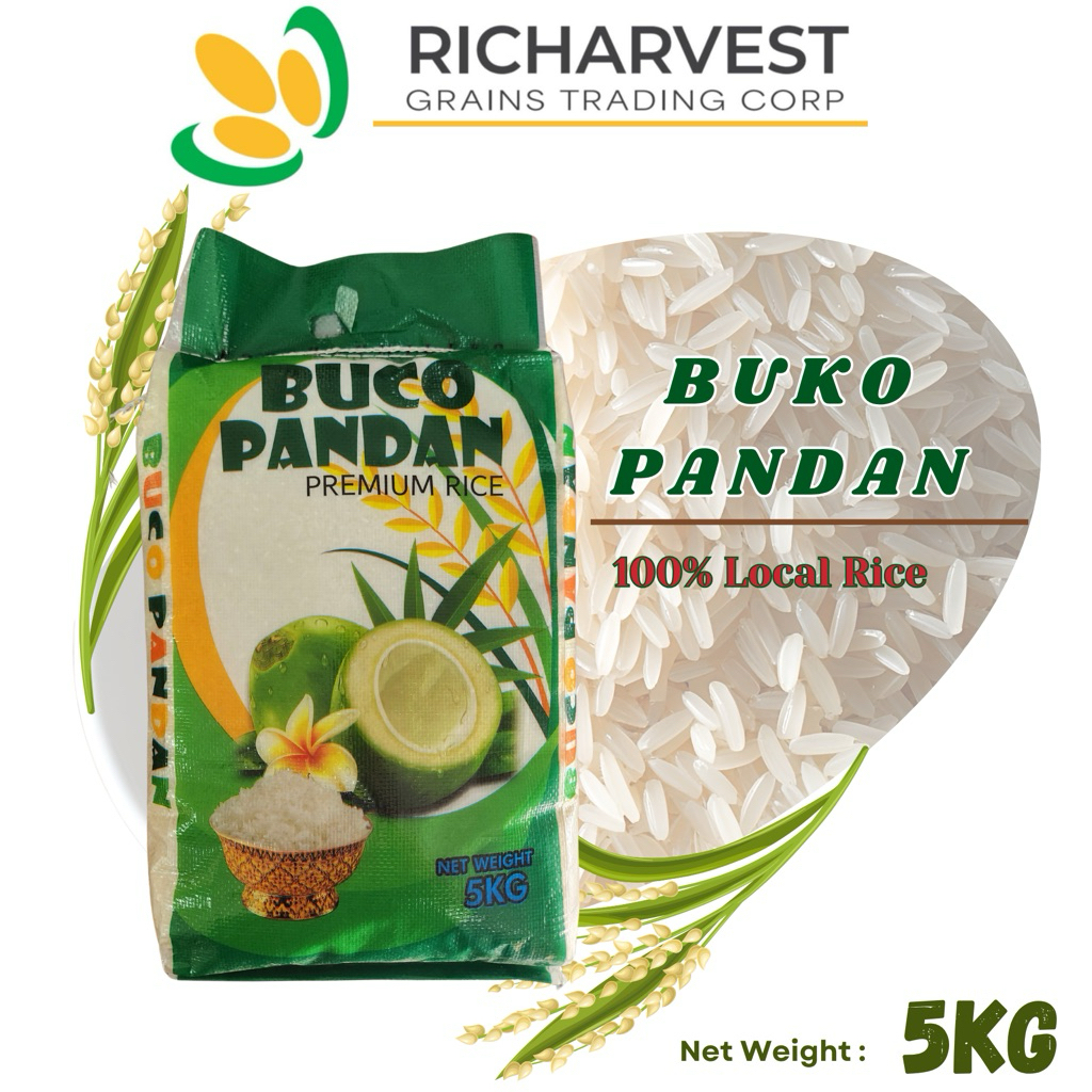 Buco Pandan Premium Rice 5kg | Shopee Philippines