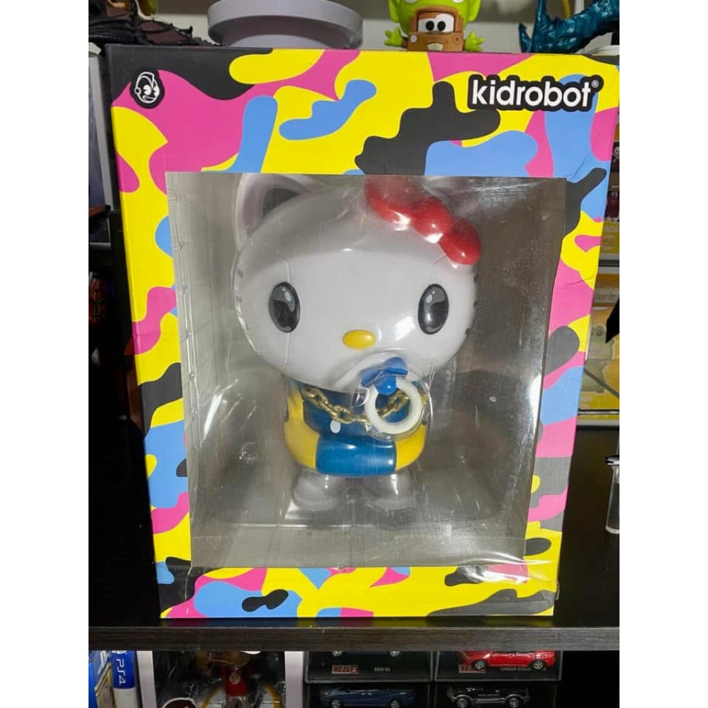 Hello Kitty x Quiccs x Kid Robot BIB (bad box) | Shopee Philippines