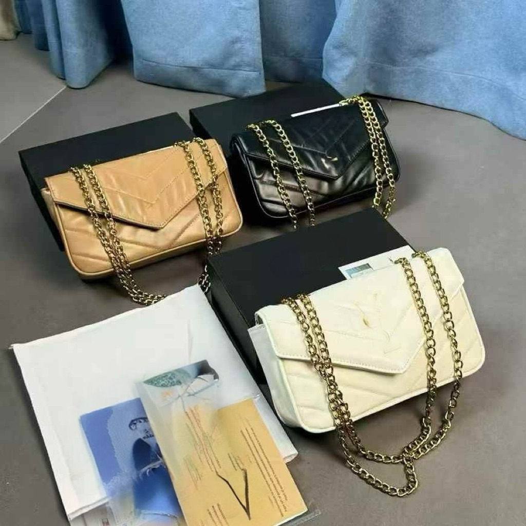 YS CHAIN SLINBAG WITH BOX 25cm | Shopee Philippines