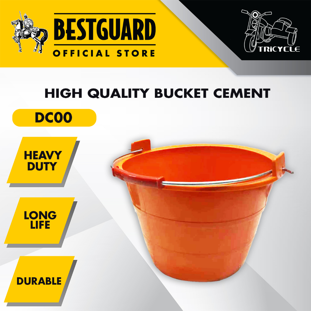 DC00-DC02 Durable PVC Cement Pail/Bucket #12-#14 | Shopee Philippines