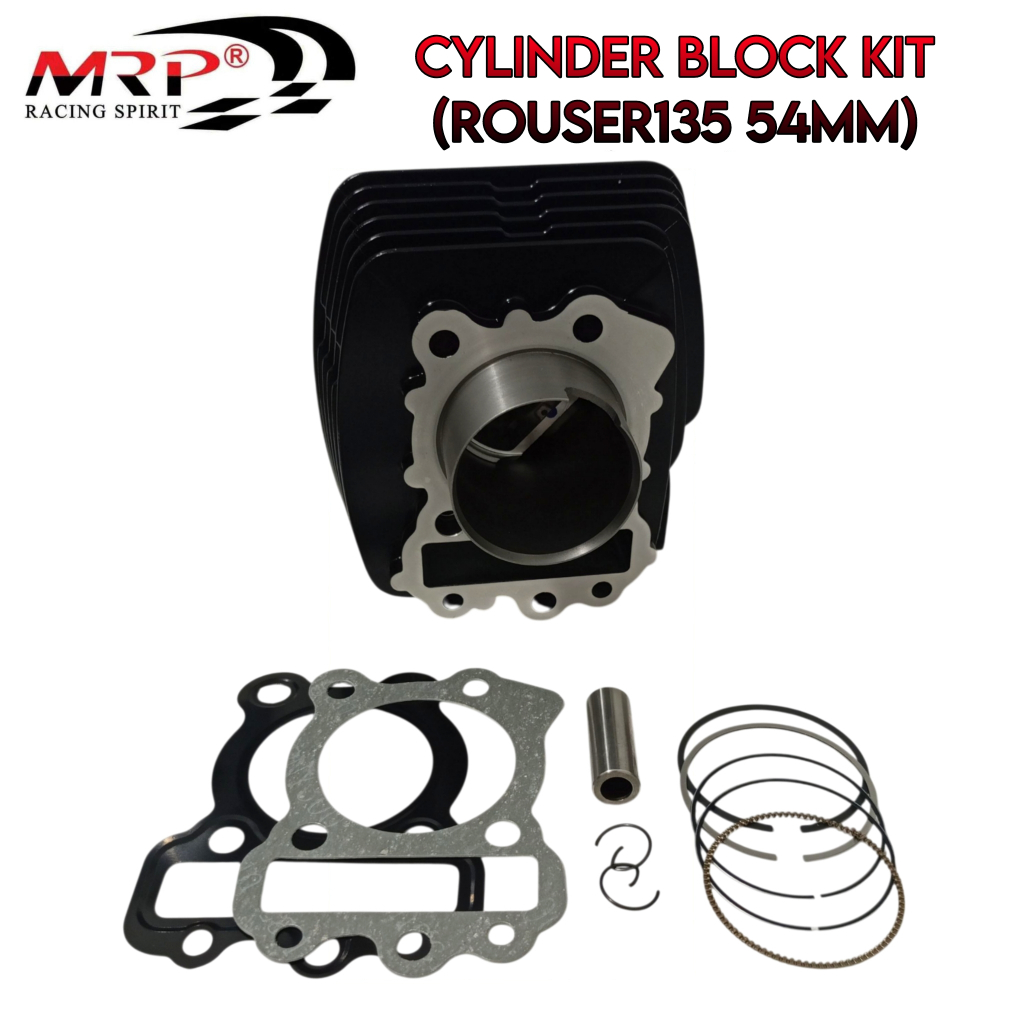 MRP CYLINDER BLOCK KIT ROUSER135 (54MM) | Shopee Philippines