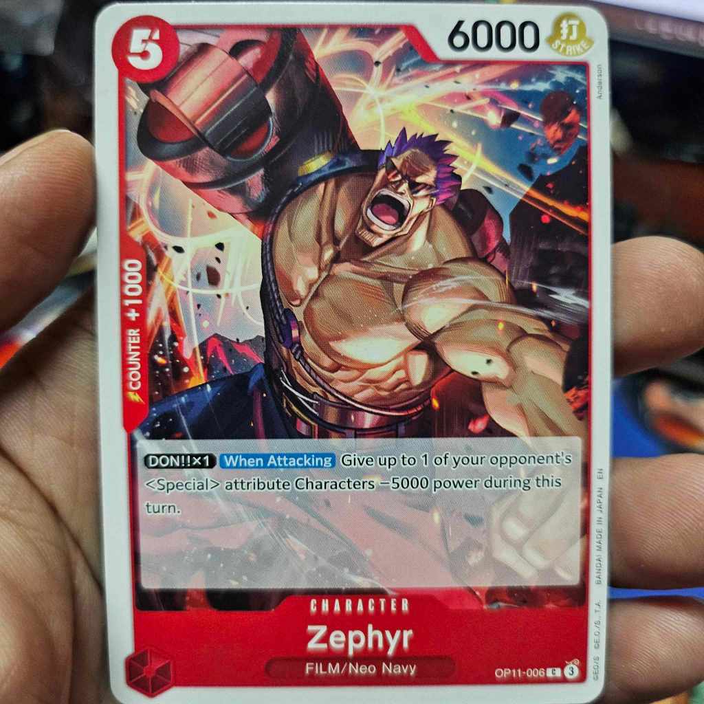 One Piece TCG [ENGLISH] C OP11-006 Zephyr | Shopee Philippines
