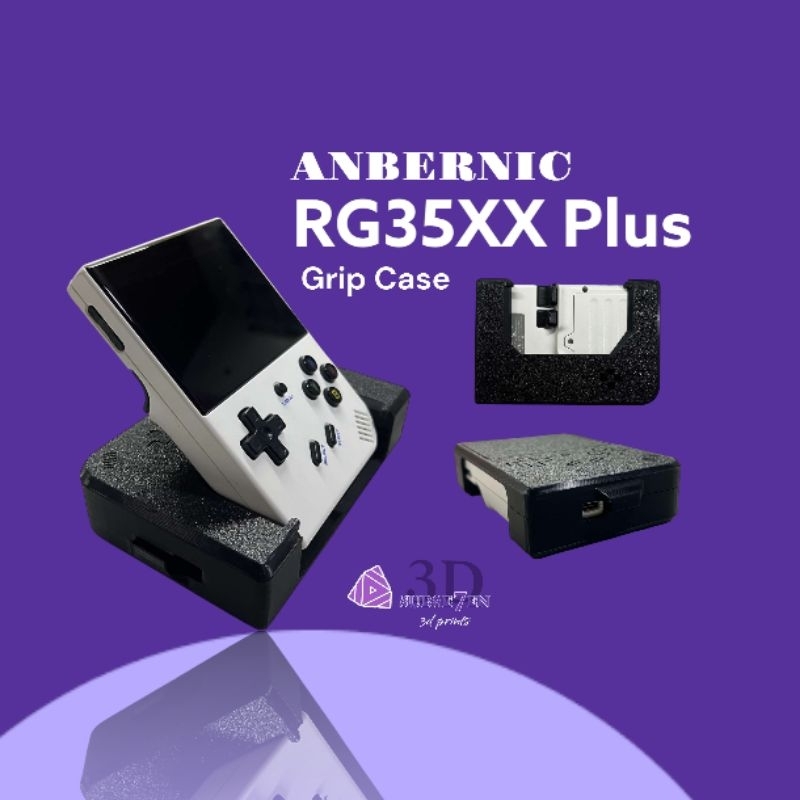 Anbernic RG35XX Plus Grip Case Handheld Gaming Console 3d Printing ...