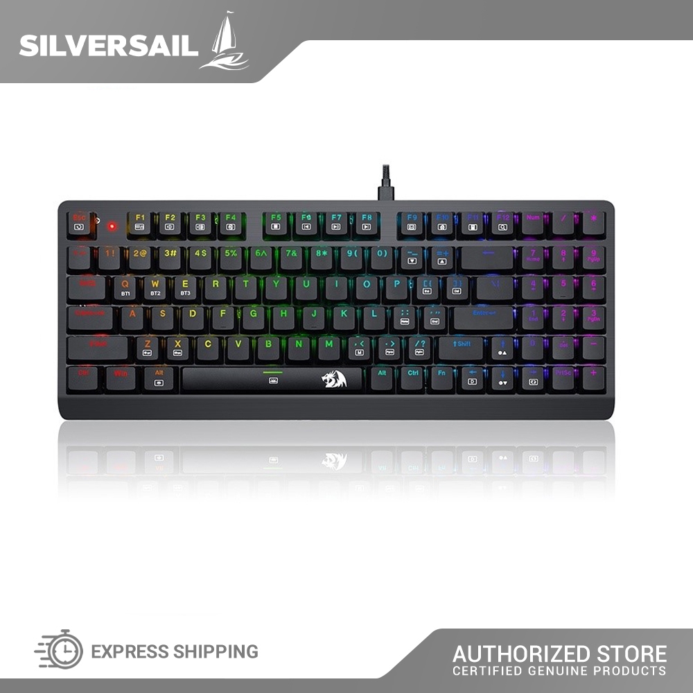 REDRAGON K603P-KBS Dragon Warrior Mechanical Gaming Keyboard (Black ...