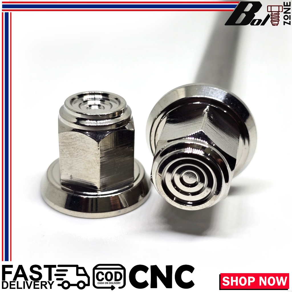 SC SIAM CONCAVE WHEEL AXLE ( EHE ) MIO / M3 / GT / R150 / WAVE / BEAT ...