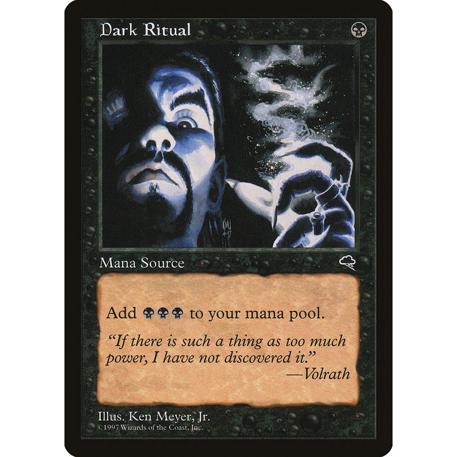 Dark Ritual - MTG Magic: The Gathering | Shopee Philippines