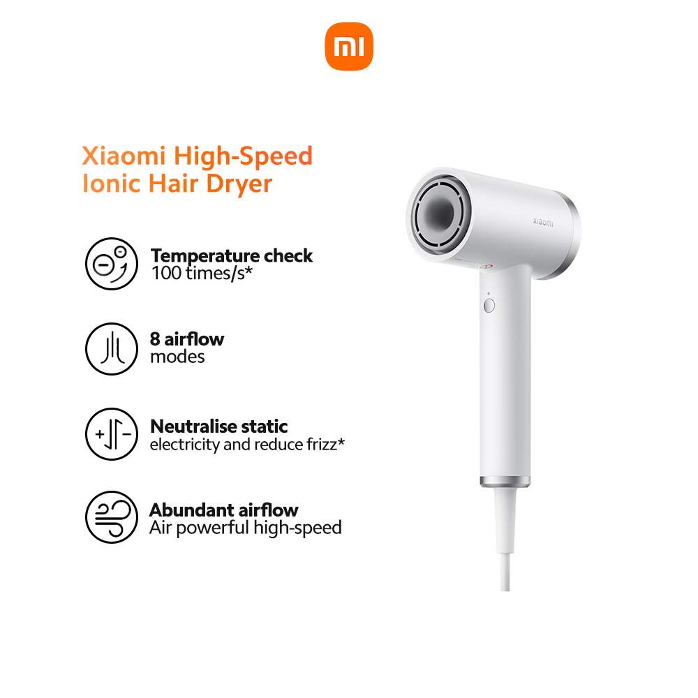 Xiaomi High-Speed Ionic Hair Dryer | Shopee Philippines
