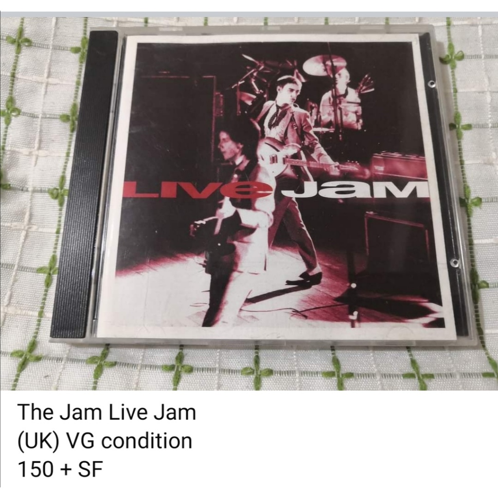 The Jam Live Jam CD (unsealed) | Shopee Philippines
