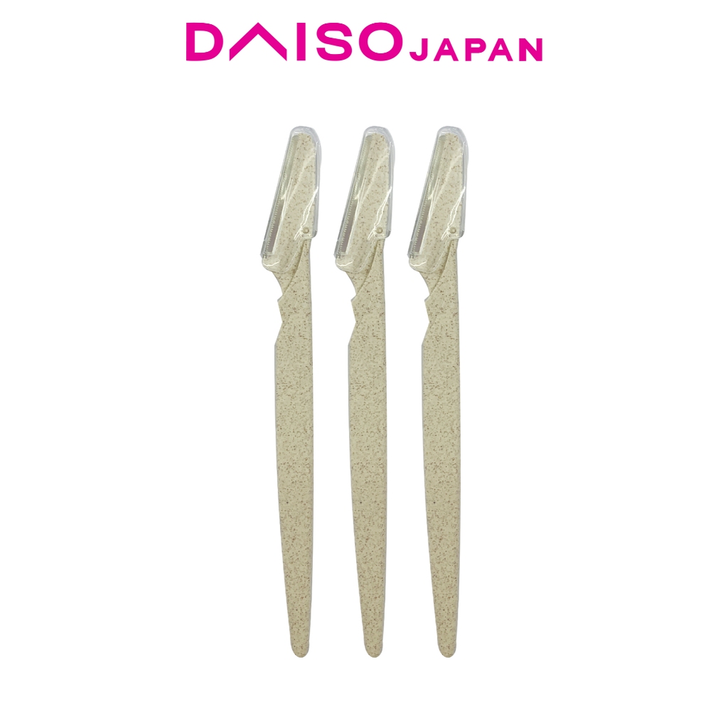 Daiso Eco-Friendly Facial Razors (3 pieces) | Shopee Philippines
