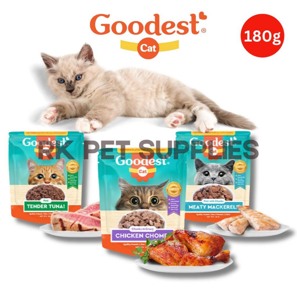 All Stages Adult Kitten 85g Goodest Cat Wet Food Pouch Snack Cats Pet