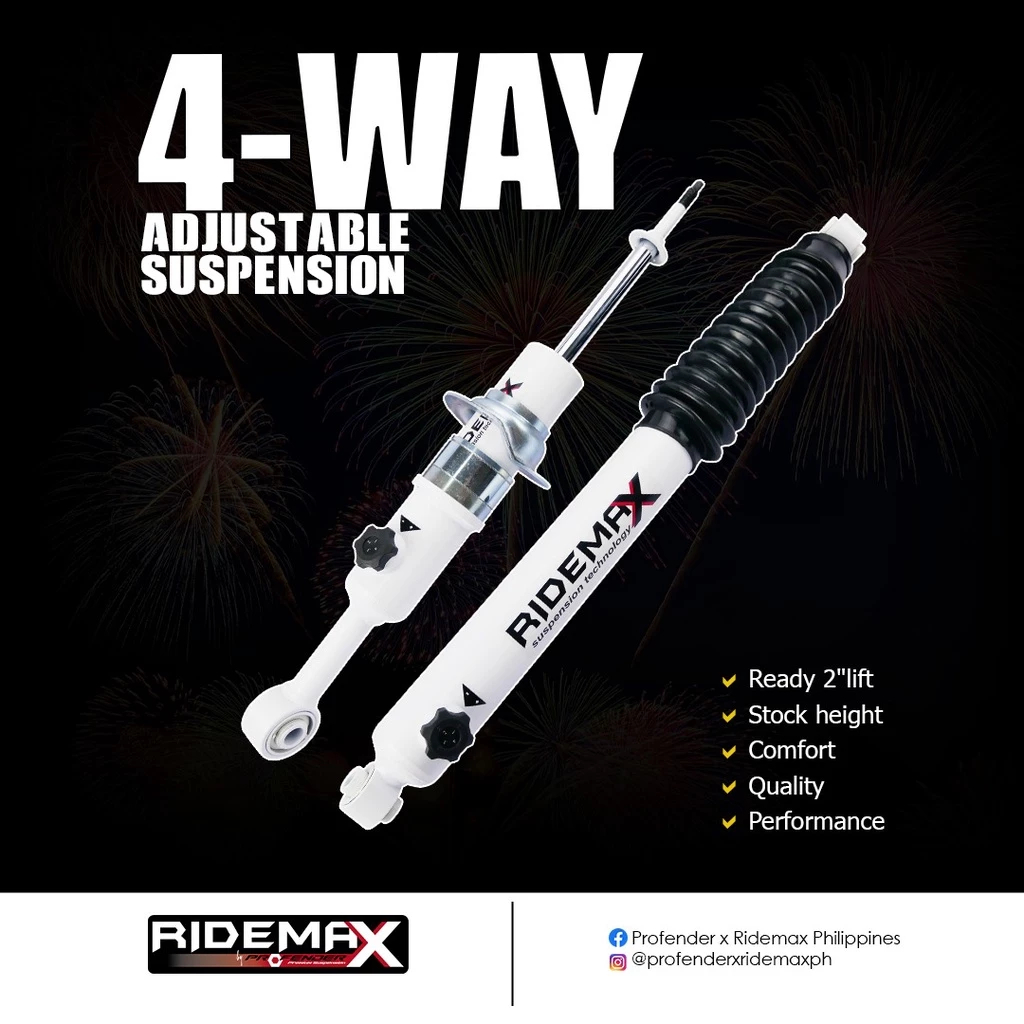 Ridemax Suspension 4-Way Adustable 2