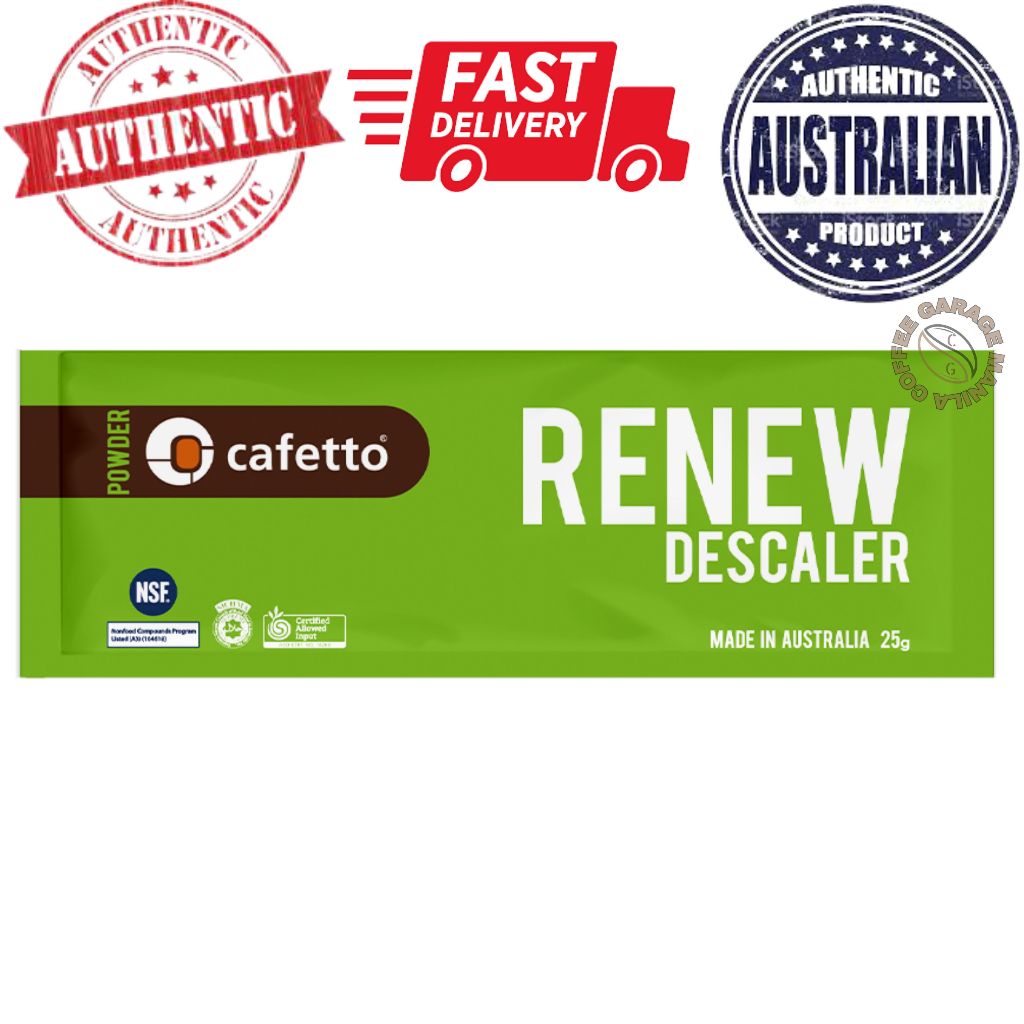Cafetto RENEW/RESTORE Espresso Machine Descaler Powder (25g