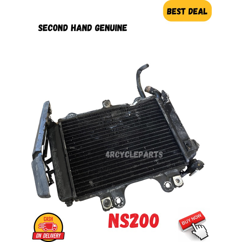 NS200 CARB RADIATOR Secondhand | Shopee Philippines
