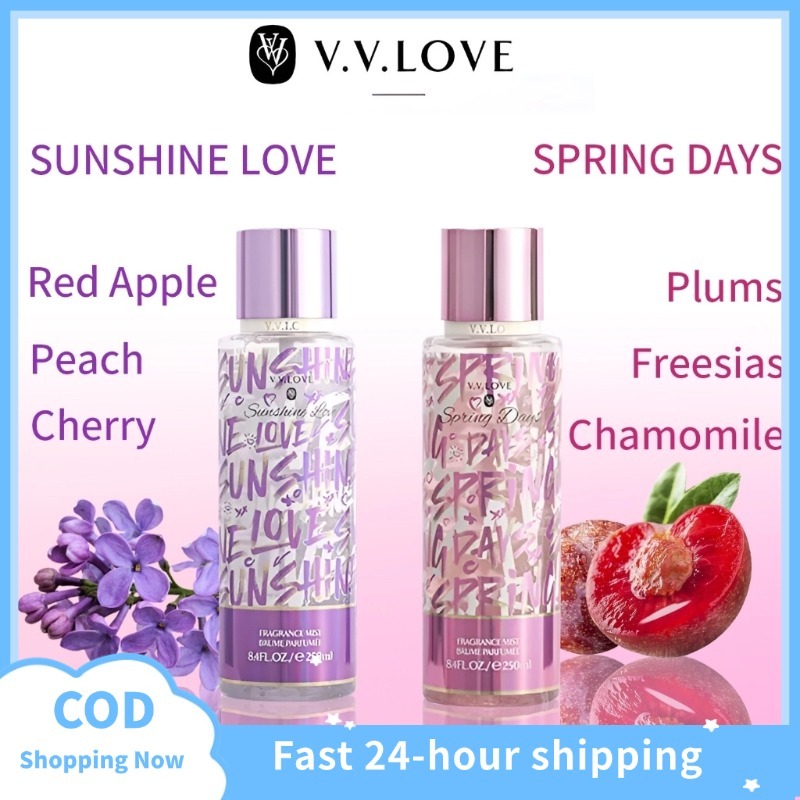 Spring Days Body Mist Perfume Brume Parfumme For Women 250ML | Shopee ...