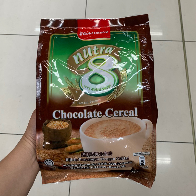GOLD CHOICE NUTRA 8 SPIRULINA CEREAL 15 SACHETS X 35G | Shopee Philippines