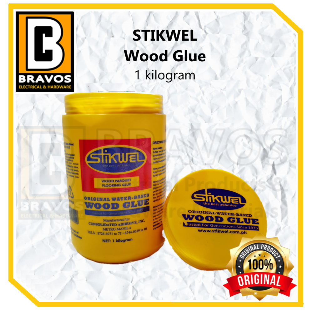 PER BOX 1kg CAN Stikwel Wood Glue Parquet Flooring Glue Water Based ...