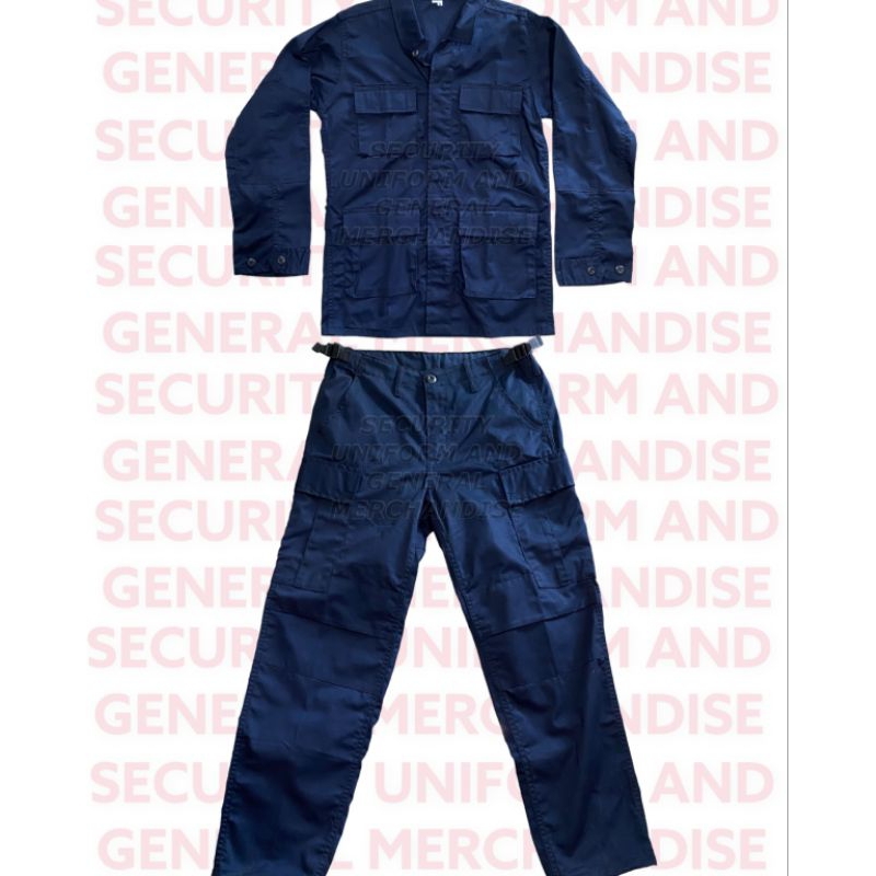 Tropical Uniform for Securityguard/Armored Guard/ Cottontwill | Shopee ...