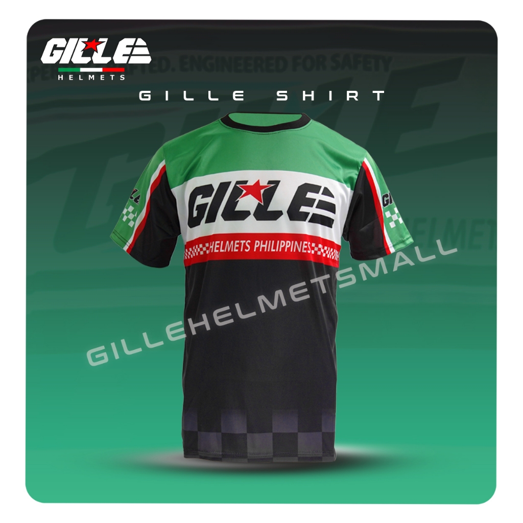 GILLE Shirt 2402 Unisex Short Sleeve Outdoor Jersey Shirt | Shopee ...