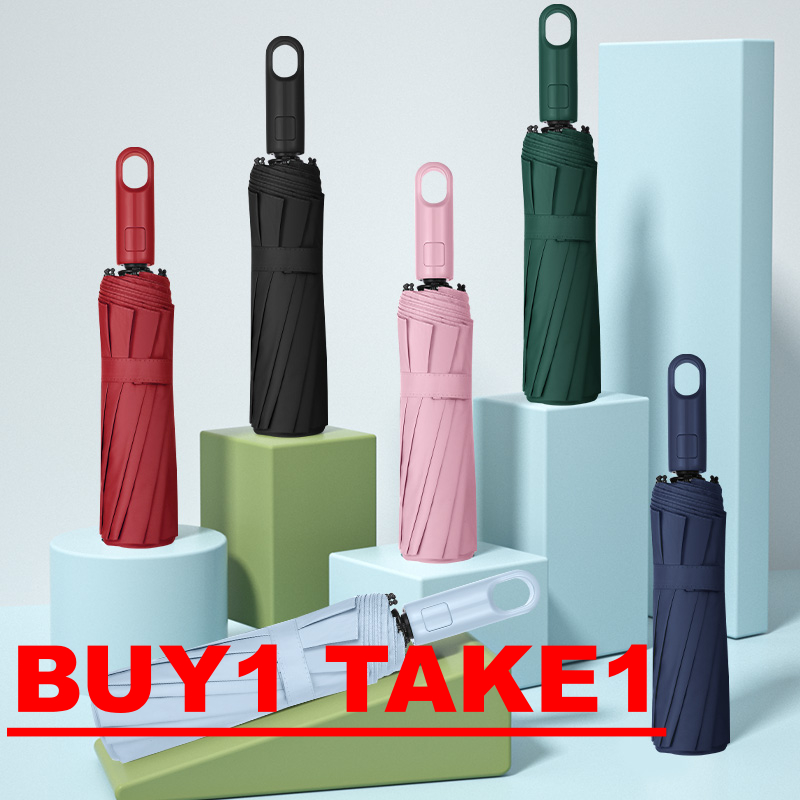 JNK #FK101 ( BUY1 TAKE1 ) Automatic Umbrella UPF 50+ UV Protection ...