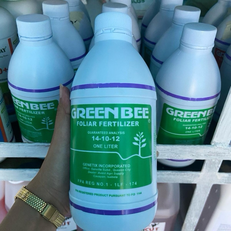 GREENBEE FOLIAR 14-10-12 1Liter | Shopee Philippines