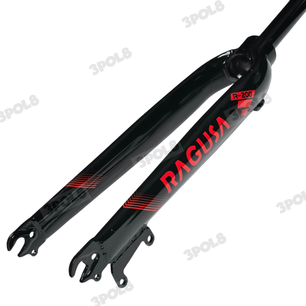 Steel Rigid Fork MTB Bike Ragusa R200 Quick Release Non Tapered 26