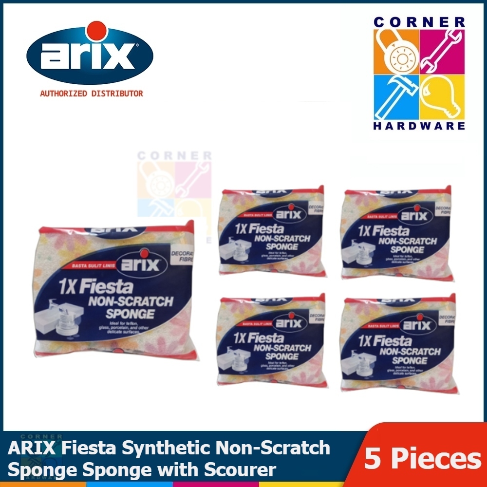 ARIX Fiesta Synthetic Non-Scratch Sponge | Shopee Philippines