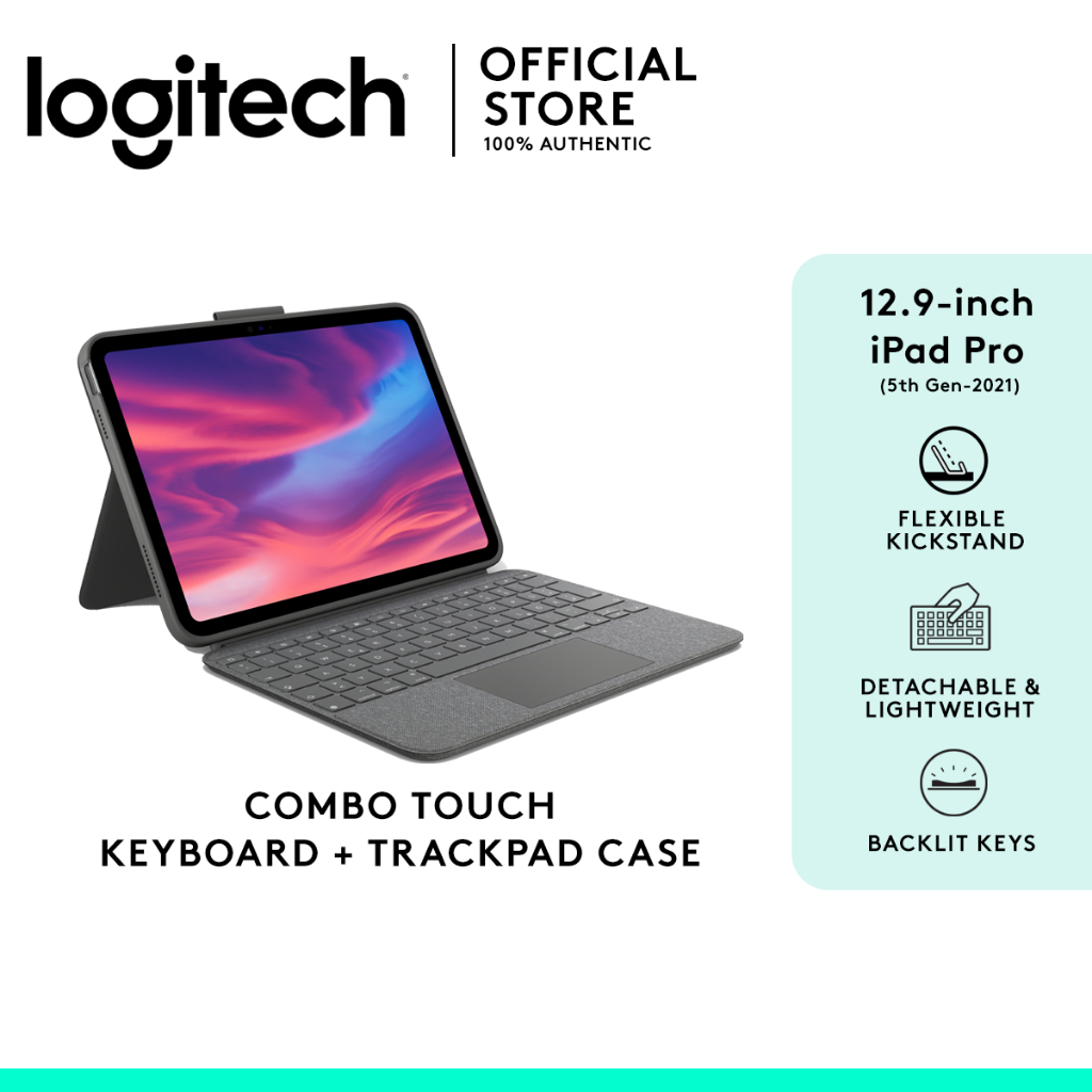 Logitech Combo Touch Keyboard Case For IPad Pro 12.9