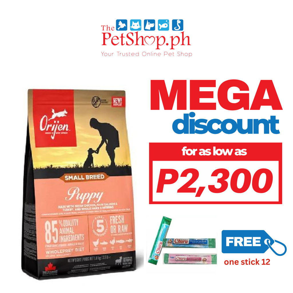 Orijen PUPPY SMALL Breed 4.5kg (PEACH) Food for Small Breed Puppies