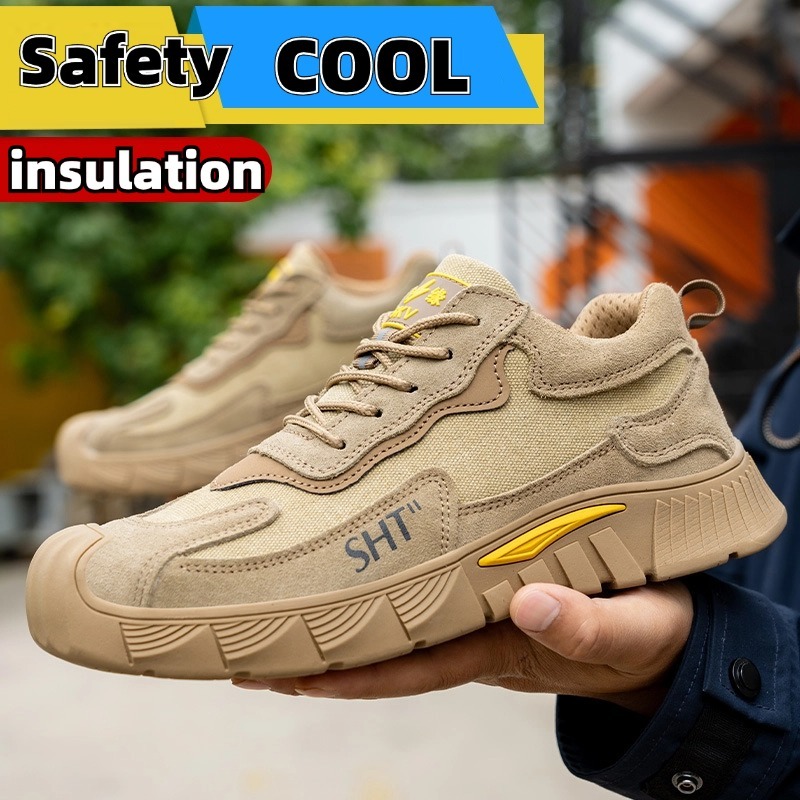 insulation Labor Protection Shoes Anti-smashing Anti-piercing Work ...