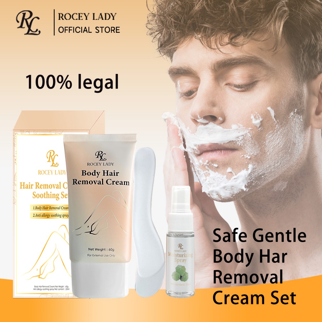 For Men Armpit Hair Removal Cream Facial Beard Lip Leg Hair Removal