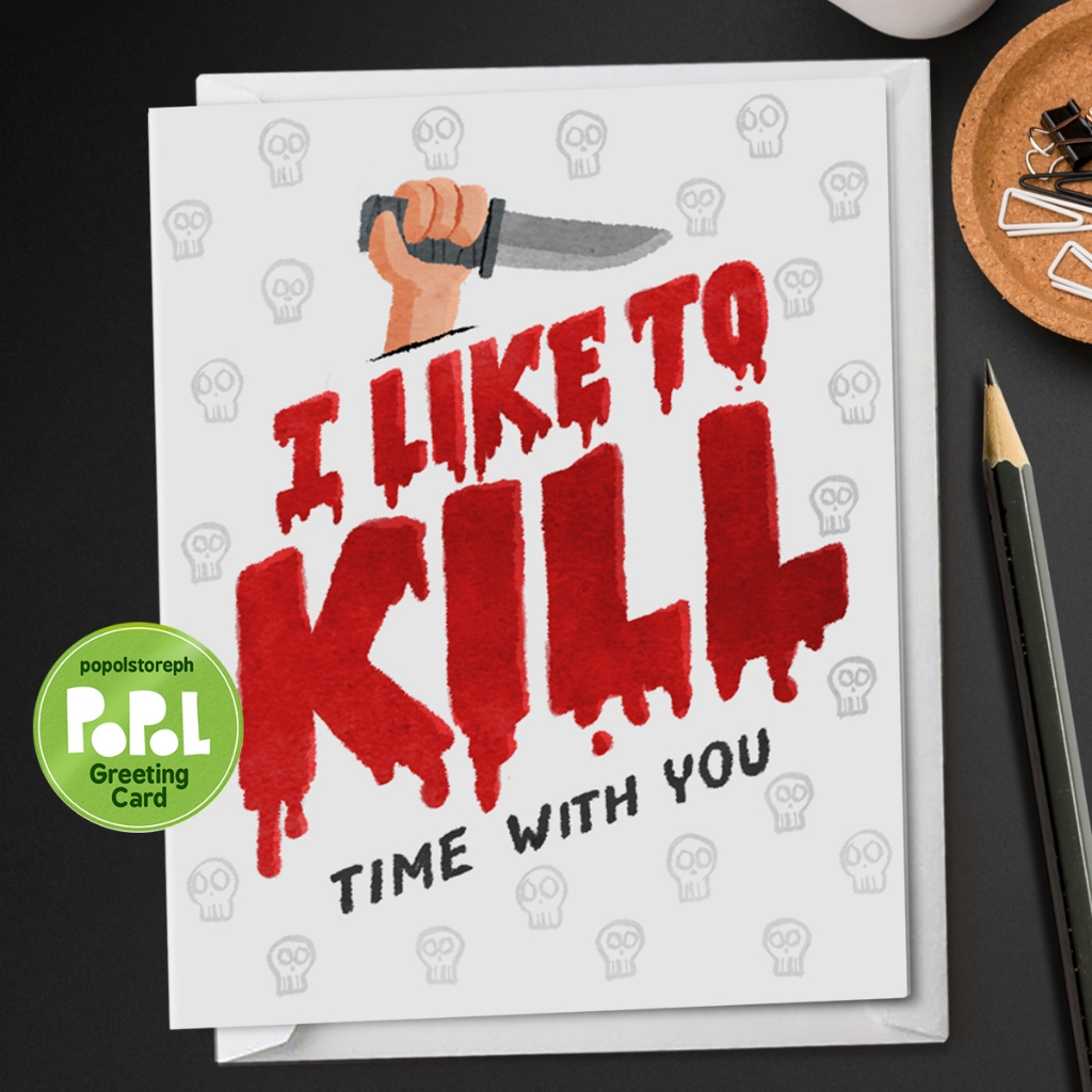 Popol - I Want to Kill Time with You Greeting Card Cute Friends Love ...
