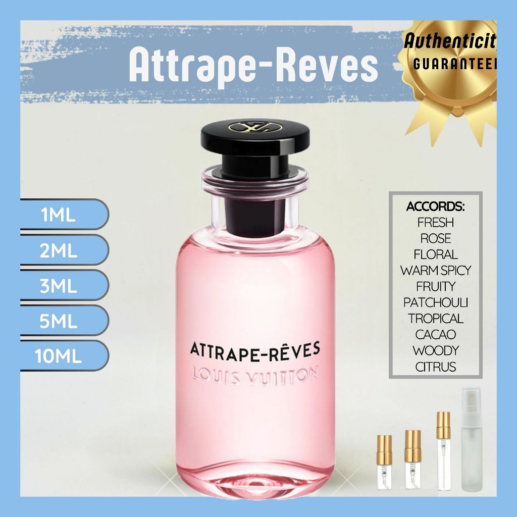 Lv Attrape-Reves (1mL, 2mL, 3mL, 5mL or 10mL) ONE WHIFF WONDER | Shopee ...