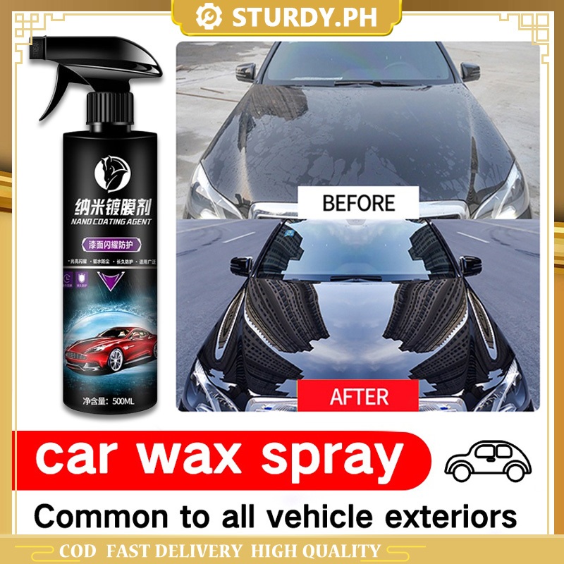 Car Wax Spray and Polish Twoinone Coating Auto Car Wash and Wax