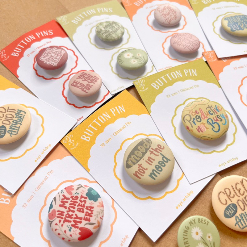 Button Pins Relatable Cute Badge | Pin Badge 1.25 | Badge Pin for Tote ...