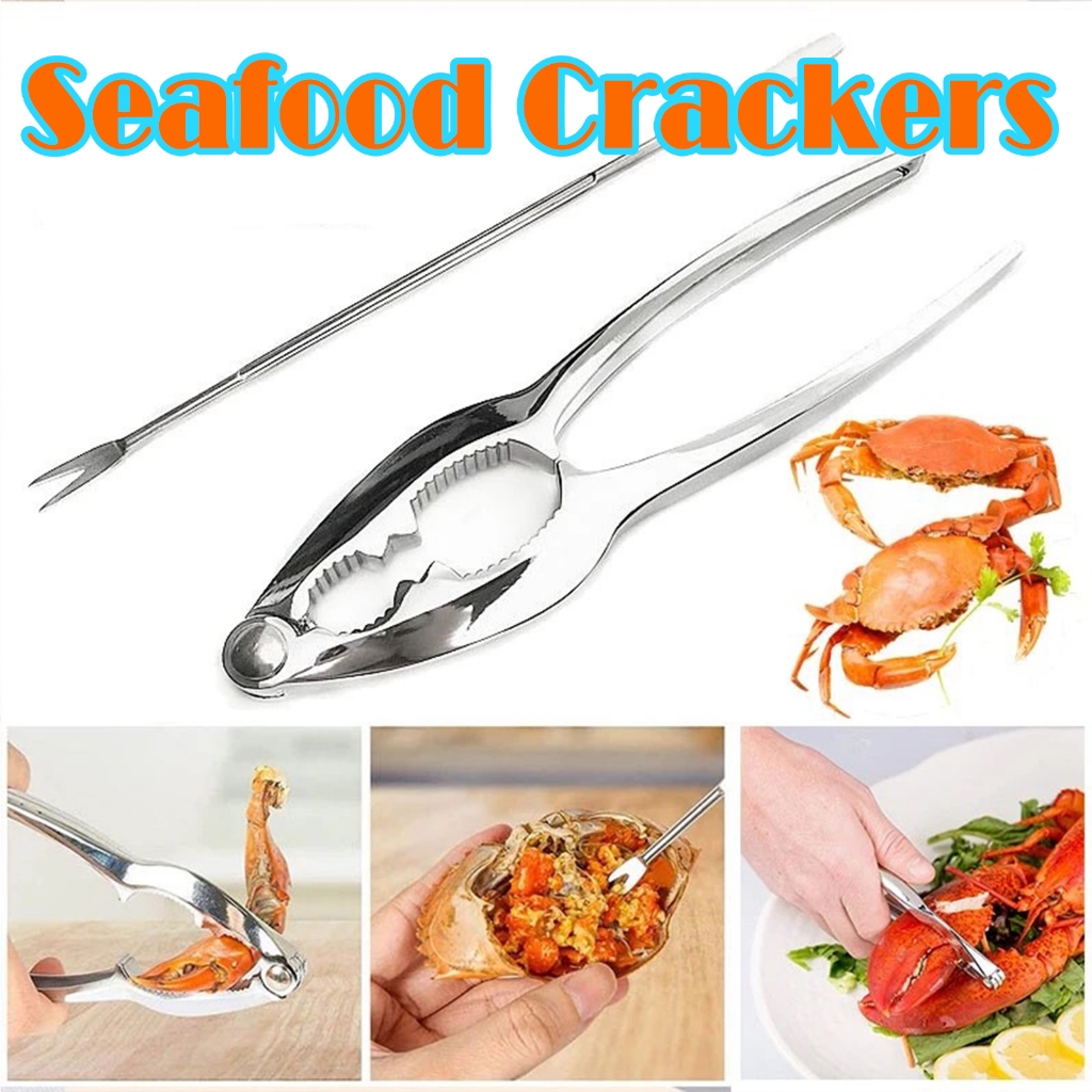 Nut Cracker and Crab Leg Cracker Stainless Steel Kitchen Tool Seafood