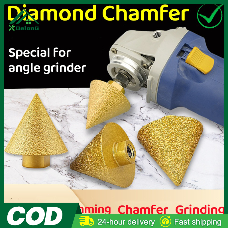 Diamond Chamfer Countersink Bits Mill Tile Cutter Angle Grinders Marble
