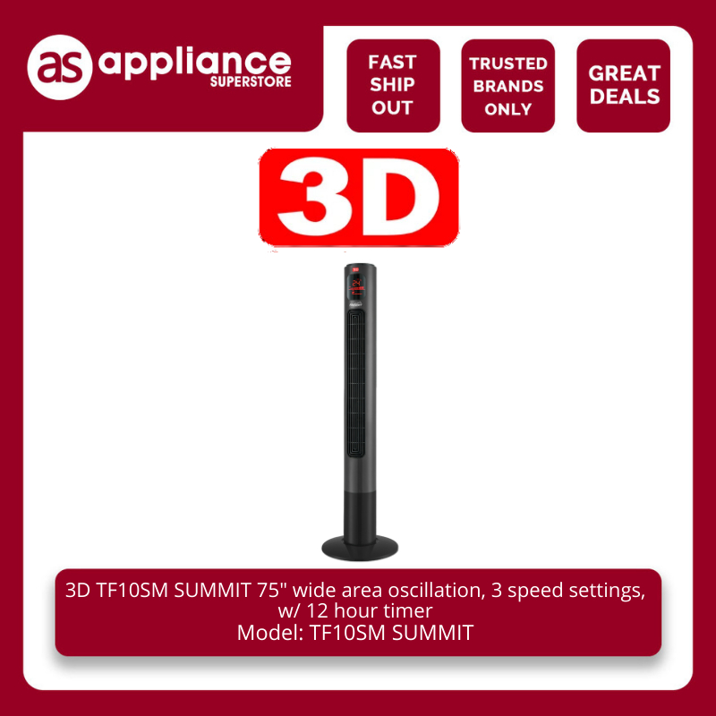 3D TF10SM SUMMIT TOWER FAN 75