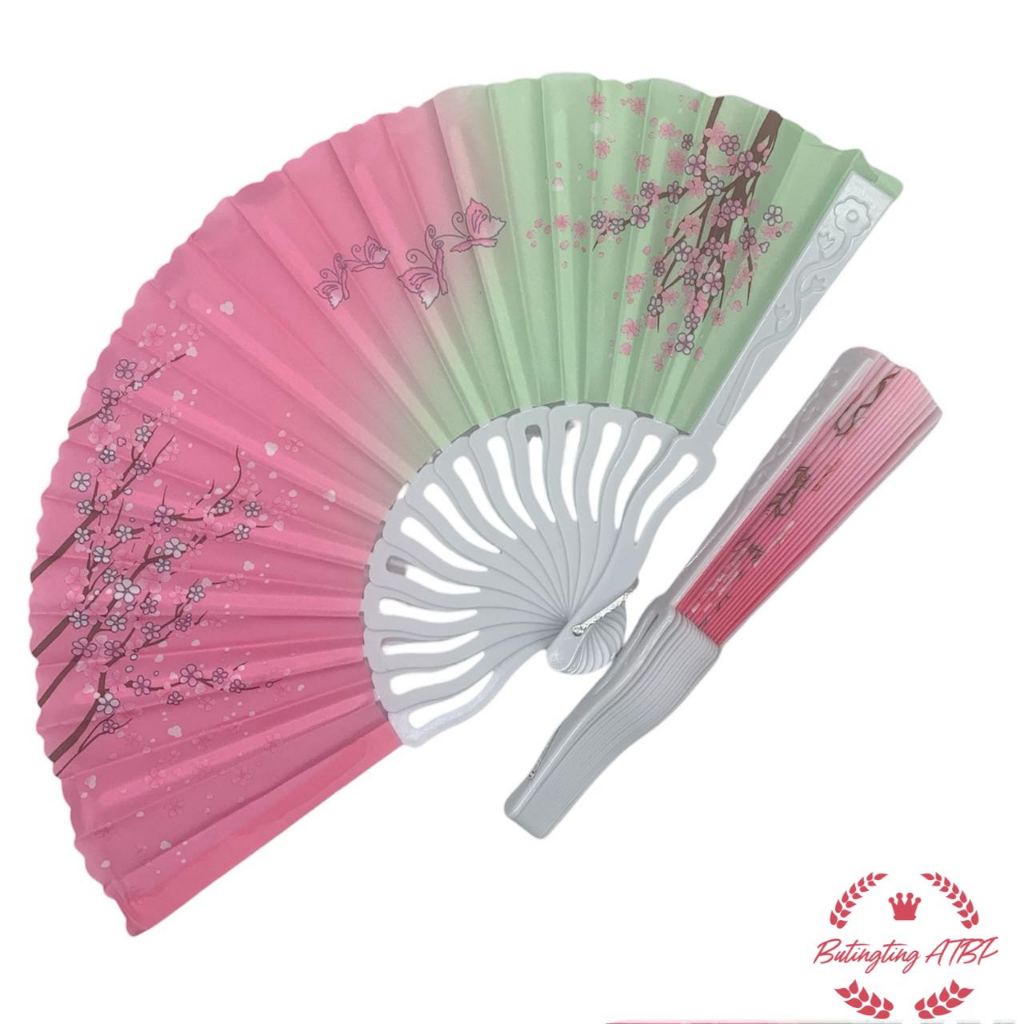 【BTT】Glossy Texture Beautiful Various Cloth Chinese Style Handheld Fan