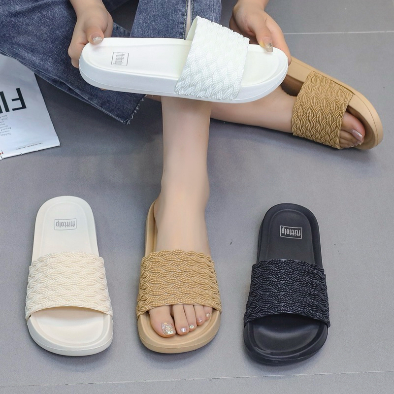 Lunar Walker Flat Slide One Strap Sandals for Women Girl, Footwear  Walking Shoes Shoes