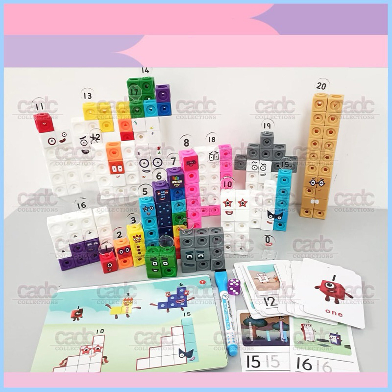 MATHLINK CUBES NUMBERBLOCKS SET Shopee Philippines