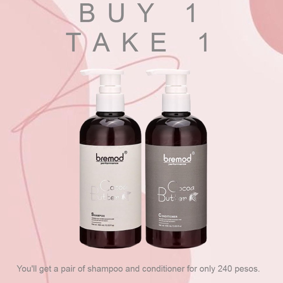 [ BUY 1 TAKE 1 ] COCOA BUTTER SHAMPOO AND CONDITIONER | Shopee Philippines