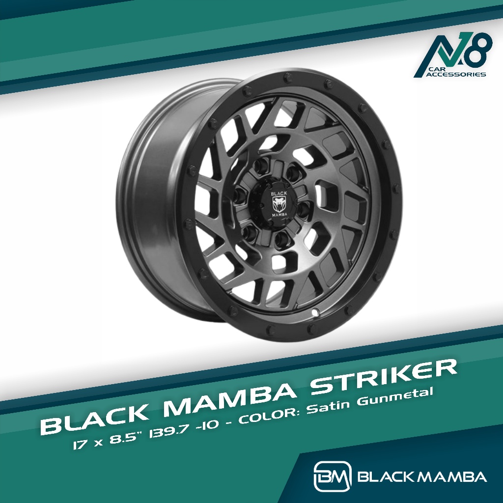 BLACK MAMBA STRIKER 17x8.5