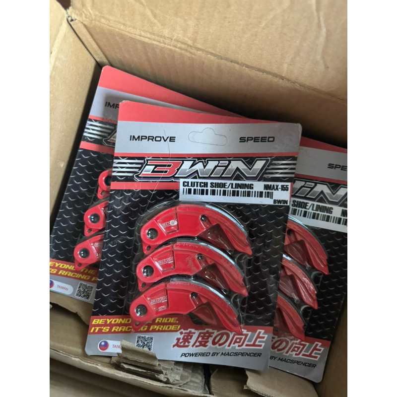 BWIN CLUTCH LINING/ CLUTCH SHOE WITH SPRING FOR MIO I 125/ NMAX / AEROX ...