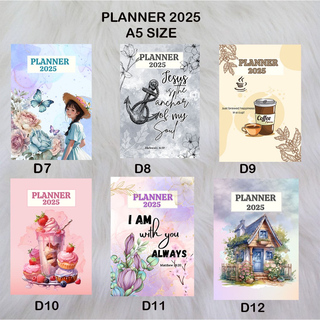 PLANNER 2025 A5 SIZE | Shopee Philippines